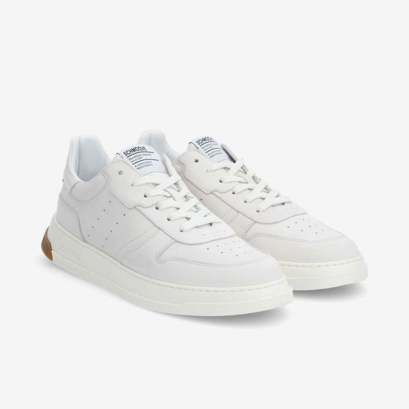 ORDER SNEAKER M - NUBUCK/NAPPA - GREIGE/WHITE